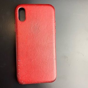 Red Apple Case for IPhone X & X’S